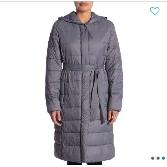 NWT Cole Haan Hooded Puffer Jacket - Picture 2 of 4